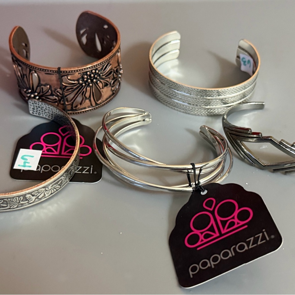 Paparazzi Mixed Metal Cuff Bracelet Collection
